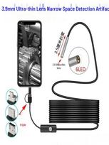 3.9mm Ultra-Fine HD Endoscope Camera Probe for Mobile and Industrial Use Separate wireless box, compatible with any phone