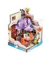3D Miniatiūrinis namas Rolife Jūros atostogų restoranas DS039, 68 d., Miniature house kits