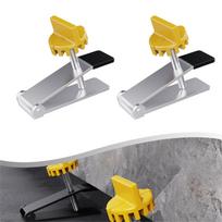 Tile Height Adjuster Wall Tile Locator Height Adjustment Lifting Device Wall Ceramic Tile Locator Support Height Regulator 1pcblack