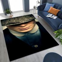 3D Tommy Shelby P-Peaky B-Blinders meno kilimas kilimėlis miegamajam svetainei sofai namų durų kilimėlis dekoras, didelis neslystantis vaikų grindų kilimėlis 40x60cm( 15x23in )