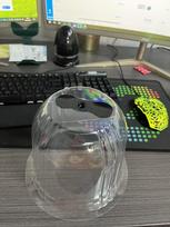 6 vnt. permatomas PVC daigų gaubtas šiltnamių sodininkystei, daržovių auginimui ir izoliacijai 6Pcs