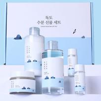Round Lab 1025 Dokdo drėkinamasis dovanų rinkinys (Tonikas 220ml + Losjonas 220ml + Kremas 50ml)