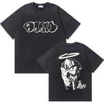 Raperis Mf Doom MM MAISTAS Pasaulio pabaigos Grafinis Marškinėlis Vyrams Moterims Hip Hop Rap Skalbtas Vintažinis Marškinėlis Vyriška Mada Šaunūs Per dideli Marškinėliai M