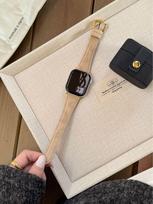 Silk Strap for Apple Watch Series S11/S10/98765SE - Women's Small Waist Design. Self-measured 22mm