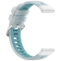 Garmin Forerunner 570 Jelly Strap (20MM/22MM) 22mm skaidri mėlyna spalva