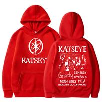 Kpop Katseye Beautiful Chaos Albumas Grafinis Džemperis Mada Harajuku Sportinė apranga Vyrams Moterims Korėjietiškas Didelio dydžio Vilnos Kasdienis Sportinis kostiumas S