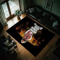 Žaidimas G-GTA S-San A-Andreas kilimas Naktinio stalelio Virtuvė Vonios Kambarys Gyvenamasis Namai Namas Miegamasis Grindų kilimėlis Durų kilimėlis Didelis kilimas Kilimas Dekoras SJR40x60CM