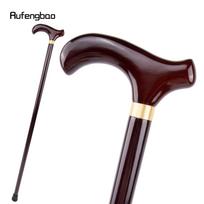 Raudona medinė vienos jungties madinga lazda pasivaikščiojimui, dekoratyvinė, skirta Cosplay, Helovino kuoka, ramentas, lazda, vyskupo lazda, 92 cm