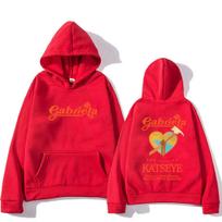 Katseye Gabriela fashion Graphics Hoodie Men Women 2025 clothes Hip Hop streetwear Fleece Long sleeve vintage Hooded sweatshirts S