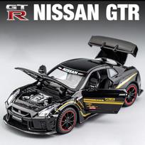 1:32 Mastelio GTR R35 Super Sportinis Automobilis Lydinio Automobilis Žaislinis Automobilis Metalinė Kolekcija Ornamentai Modelinis Automobilis Garsas ir Šviesa Atgal Traukiamas Vaikų Žaislas Berniuko Dovana raudona