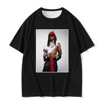 Playboi Carti Inspired Street Style T-Shirt Vintage Style Rap Aesthetic T-Shirt Unisex Hip Hop Loose T-Shirt Ghetto Star T-Shirt S