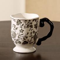 Medieval retro coffee cup drinking cup high-end exquisite household American special ceramic cup gift box with gift 380ml