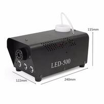 Rūko/Dūmų mašina su nuotolinio valdymo pultu RGB LED DJ purkštuvas DJ vakarėlis šeimos balius laisvalaikio vakarėliai Šviesa 500W Dūmų purkštuvas