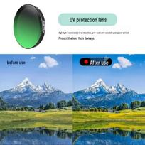 Polarizing ND Dimming & UV Protective Filter for DJI Osmo Action 3/4/5 PRO Camera