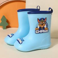 Paw Patrol Children's Rain Boots Boys and Girls EVA Four Seasons Rain Boots Anti-Slip Lightweight Baby Kindergarten Children's Water Shoes 140Code【Inner Length14C