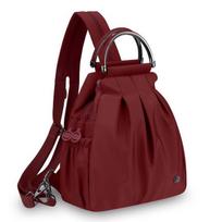 Moteriškas daugiafunkcinis kasdienis rankinis kuprinė, universali vieno peties rankinė, crossbody rankinė, kelioninis krepšys šviesiai violetinė spalva