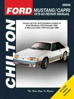 Ford Mustang 79-93 & Mercury Capri 79-86 Chilton: 1979-93 2nd Revised edition