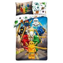 Medvilninis patalynės komplektas 160x200 LEGO NINJAGO Original