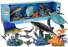 Figūrėlių rinkinys Povandeniniai gyvūnai Lean Toys