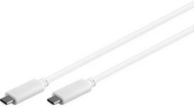 MicroConnect USB-C Gen2 kabelis, baltas. - Kabelis - Skaitmeninis / duomenų (USB3.1CC2W)