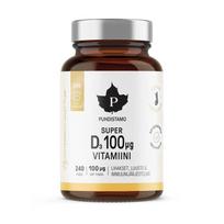 Puhdistamo Super Vitamin D 100 μg, 240 capsules (000242)