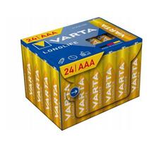 VARTA Longlife Alkaline AAA Batteries, 24-Pack
