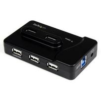 StarTech.com 6-Port USB 3.0/USB 2.0 Combo Hub with 2A Charging Port – 2 USB 3.0  AND  4 USB 2.0