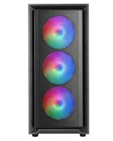Mars Gaming MC-AIR Computer Case, Midi Tower, Black
