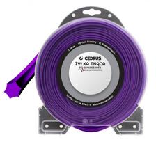 Pjovimo valas 3,0 mm, 55 m, žvaigždinis, violetinis