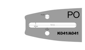 Pjovimo juosta 14" 3/8" 1,3 mm Cedrus akumuliatoriniam grandininiam pjūklui CHS350LiX2