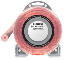 Pjovimo valas 2.7 mm, 72 m, PREMIUM, raudonas