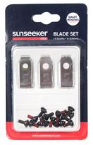 Peilių su varžtais rinkinys 15 vnt robotui vejapjovei X5 X7 PLUS