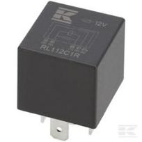 Mini relė 12V, perjungimo, 30A/40A, su rezistoriumi, be laikiklio RL112C1R