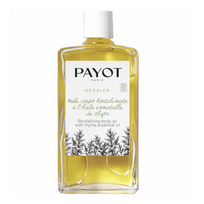 Payot Herbier Thyme Essential Oil Revitalising Body Oil gaivinantis kūno aliejus su eteriniu čiobrelių aliejumi, 95 ml