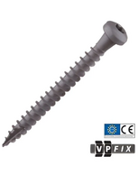 Medsraigtis pusapvale galva 5x40/35-C4 TORX OD, VPFIX (lauko darbams), kampams, plokštelėms, 250 vnt.