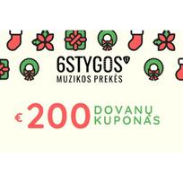 200 Eur dovanų kuponas