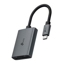 TP-Link Adapter UA430C Type-C į SD ir micro SD kortelių skaitytuvą, juodas EU