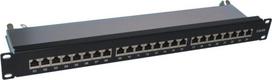 Alantec PK040 Patch panel STP cat.6A 24 ports LSA 1U 19"