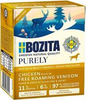 Bozita Purely Paté Duoprotein Chicken and venison - wet dog food - 370g