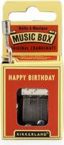 Kikkerland Happy Birthday Crank Music Box (1201)