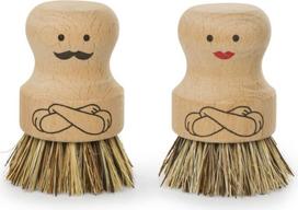 Kikkerland Mr. & Mrs. Scrubber (CU319-A) Ass.