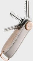 Orbitkey - Leather Key Organiser - Stone/Grey