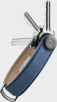 Orbitkey - Waxed Canvas Key Organiser - Navy Blue