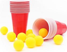 Winkee - Beer Pong Set - Classic Beer Pong - 20 cups and 10 balls