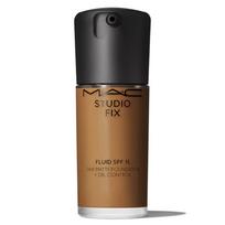 MAC Studio Fix Fluid SPF 15 - matinis makiažo pagrindas su SPF 15, 30 ml - NC47