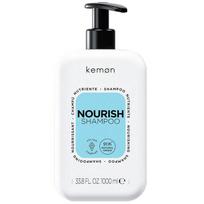 Kemon Nourish Shampoo - maitinamasis šampūnas pažeistiems plaukams, 1000 ml