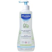 Mustela Bébé Cleansing Water No-Rinse - micelinis vanduo veidui ir kūnui vaikams, 500 ml