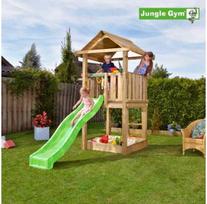Nsh Nordic Jungle Gym House žaidimų bokštas, pilnai sukomplektuotas, be čiuožyklos (804-312B)