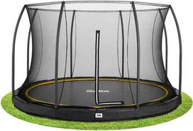 Nsh Nordic Salta batutas Comfort Edition įleidžiamas į žemę Ø396 cm, juodas su apsauginiu tinklu (805-821)