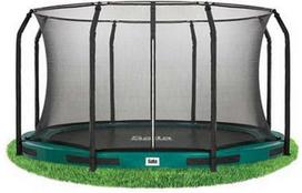 Nsh Nordic Salta batutas Comfort Edition įleidžiamas į žemę Ø366 cm, juodas su apsauginiu tinklu (805-820)